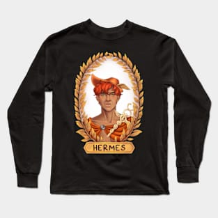 Hermes Greek God Classic Version Greek Mythology Long Sleeve T-Shirt